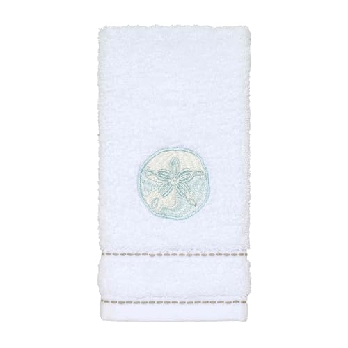 Avanti Linens - Fingertip Towel, Soft & Absorbent Cotton, Farmhouse Inspired Bathroom Decor (Farmhouse Shell Collection)