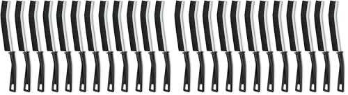 Amazon Basics Hard Bristle Grout and Tile Cleaning Brush, 24-Pack - size: 9.45 Inches (Pack of 2)