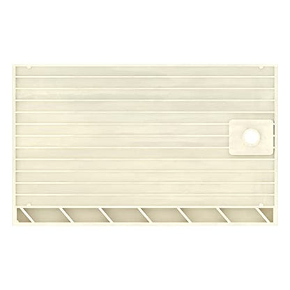 Tile Redi 3260LSPVC-13-2-4 Shower Pan with Left Drain- Single Curb Shower Base, 2" PVC Drain, and Plate Included, 60" Width x 32" Depth - size: 60" W x 32" D, style: Left Round Drain Plate 13" from Back
