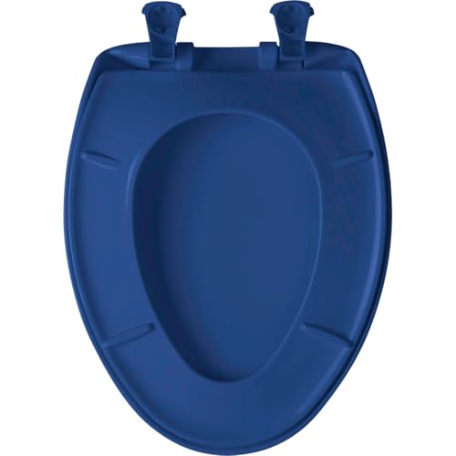 Church Seat 1200SLOWT 211 Slow Close STA-TITE Elongated Closed Front Toilet Seat in Yellow