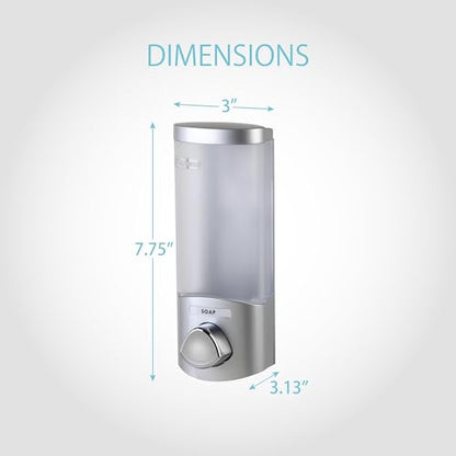 Better Living Products Euro, 1-Chamber, Satin Silver (Pack of 2) - color: Satin Silver, size: 1-Chamber (Pack of 2)