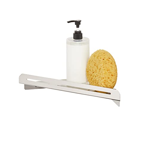 Seachrome 14" x 8" Corner Shower Shelf in a Polished Finish - color: Polished