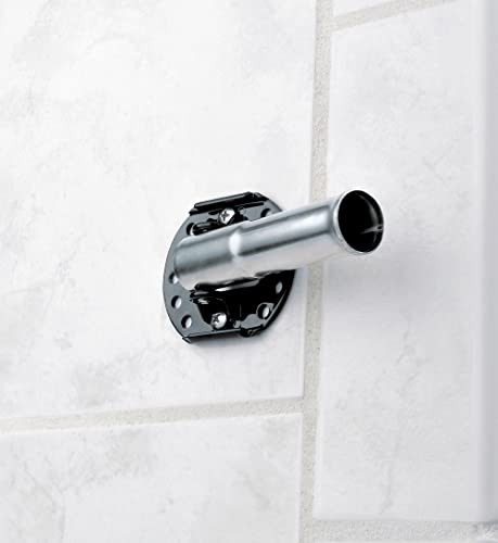 Moen CSR2165CH 5-Foot Fixed Length Curved Shower Rod, Chrome - color: Chrome