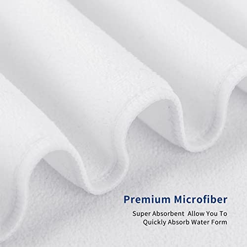 Train Track Bath Towel Super Absorbent Beach Towels Microfiber Bathroom Towel 32 x 52 Inch - color: Train Track