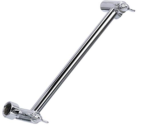 Delta Faucet 10-inch Adjustable Extension Shower Arm for Shower Heads, Chrome UA902-PK