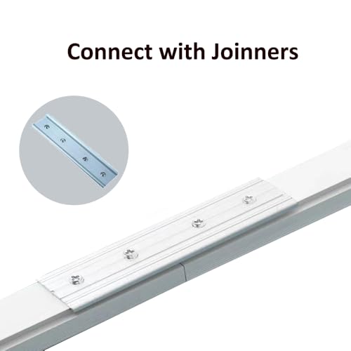 Ceiling and Wall Curtain Track, Curved Ceiling Rail for Curtains, Room Divider, Shower, Hospital, 72in Heavy Duty Slide Rod for Renter, RV - size: 72in curtain track wall&ceiling mount