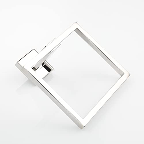 Stainless Steel Hand Towel Holder Wall Mounted Towel Ring for Bathroom, Mirror Polish, SBH239 - color: Mirror Polish