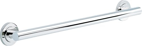 Franklin Brass Voisin (1-Pack) 24' ADA Grab Bar Bathtub Handle Safety in Bright Stainless Steel 1-1/4' diameter Wall Mount Shower Handicap VOI5924-BS - size: 24 Inch