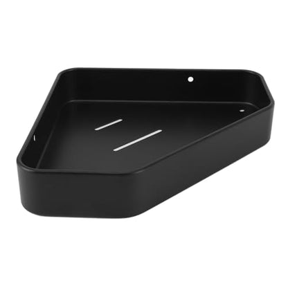 Corner Shower Shelf Rustproof Space Aluminium Wall Mounted Bathroom Storage Easy Install for Kitchen and Bath