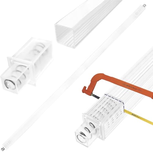 24-Inch Clear Bathroom Towel Bar Replacement Rod Spring End Wall-Mounted Replacement for Bathroom & Kitchen Towel Storage - color: Transparent-1