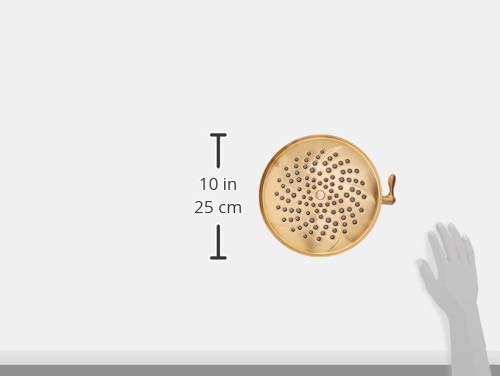 Moen S1311BG Isabel 8-Inch Two-Function Showerhead with Immersion Technology, Brushed Gold - color: Brushed Gold, style: Basic
