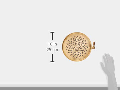 Moen S1311BG Isabel 8-Inch Two-Function Showerhead with Immersion Technology, Brushed Gold - color: Brushed Gold, style: Basic