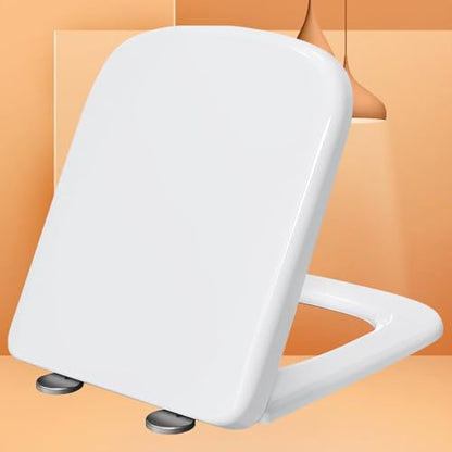 Quick Release Toilet Seat, Standard WC Loo Seat for Easy Cleaning and Installation - size: 34*45cm