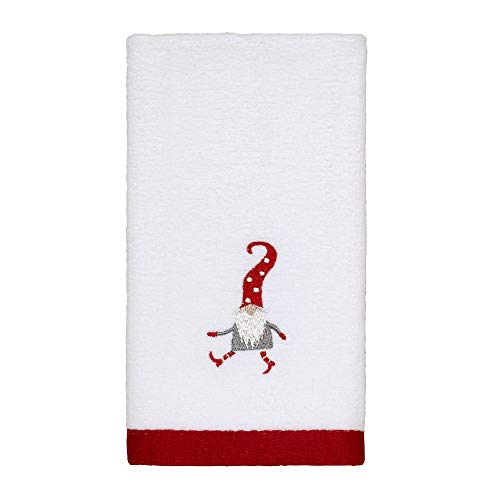Avanti Linens - Fingertip Towels, Soft & Absorbent Cotton, Set of 2 (Gnomes Walk Collection) - style: 2pc Fingertip Towels