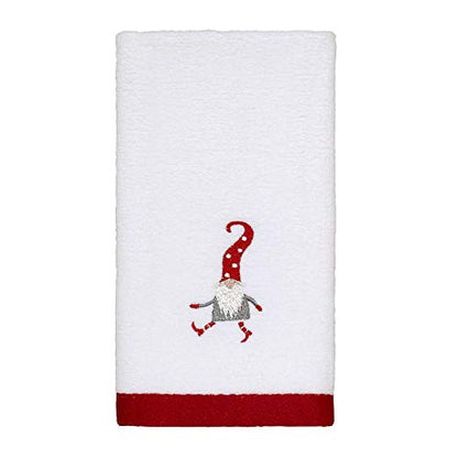 Avanti Linens - Fingertip Towels, Soft & Absorbent Cotton, Set of 2 (Gnomes Walk Collection) - style: 2pc Fingertip Towels