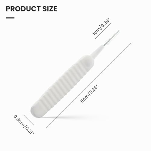 Shower Head Cleaning Brush for Small Hole, Upgrade Multifunctional Shower Cleaning Tools, Showerhead Cleaning Brushes Anti-Clogging Nozzle with Storage Boxes (20, White)