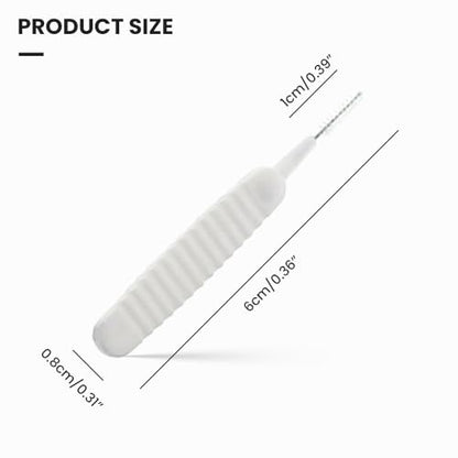 Shower Head Cleaning Brush for Small Hole, Upgrade Multifunctional Shower Cleaning Tools, Showerhead Cleaning Brushes Anti-Clogging Nozzle with Storage Boxes (20, White)