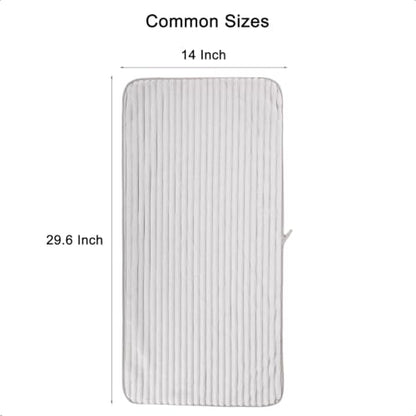 3-Piece Hand Bath Towels 14 X 29.6 Inchs, Quick-Dry Microfiber Washcloths with Hanging Loop, Soft & Absorbent Face Towels for Bathroom Kitchen Gym Travel - color: 3grey