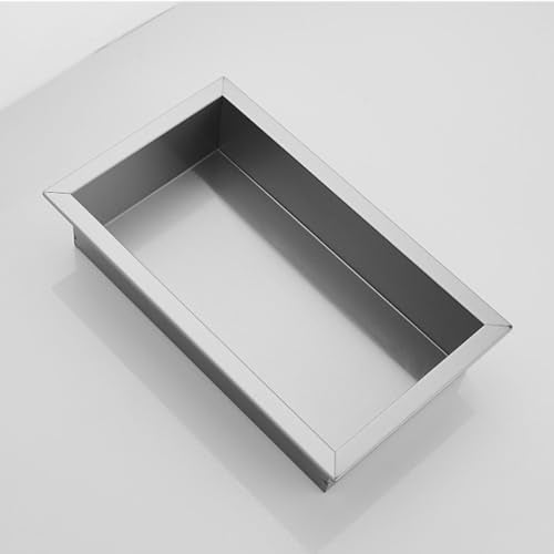 12.4"X 7.9" X3.1" Shower Niche, Single Shelf Wall Insert Bathroom Organizer, 304 Stainless Steel Recessed Shower Shelf, No Tile Needed,Silver