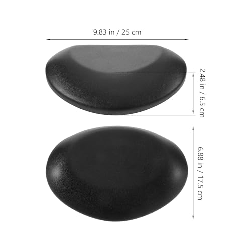 UKCOCO Bath Pillow for Bathtub with Strong Suction Cups, Waterproof Non-Slip Neck and Head Support Cushion, Quick-Dry Ergonomic Bath Tub Cushion for Soaking and Relaxation