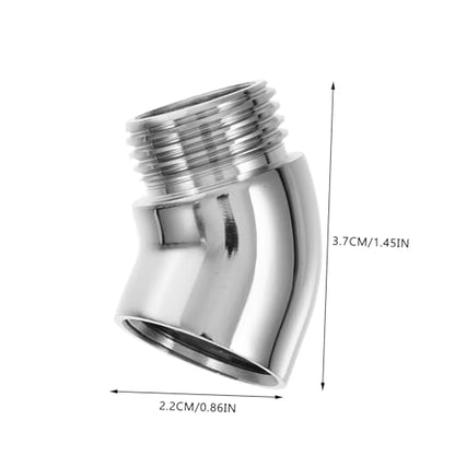 Shower Head Adapter 135° Swivel Connector Universal 2 Electroplated Shower Elbow Repair Kit
