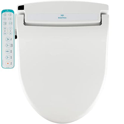 BidetMate 1000 Series Bidet Toilet Seat, Heated Water and Seat, Side Panel | Instant warm-water wash, heated seat, air dryer, and self-cleaning nozzle. Side panel control. Fits elongated toilets. - style: 1000 Series | Elongated | Side Panel