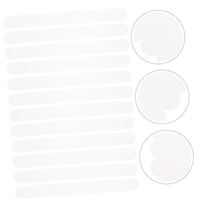 20pcs Bathroom Stickers Peva Non-Skid Floor Decals for Bathtubs Showers and Stairs and Easy to Apply for Home Safety