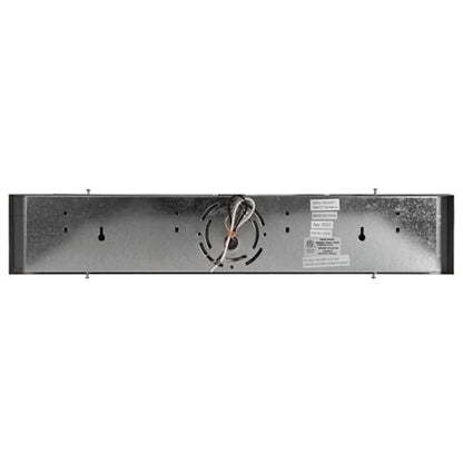 Design House Vanity Lighting, Steel Construction, 4 Vanity Lights, Dimmable, Uses Four 60W Bulbs, Polished Chrome, 24.0 in. W x 4.3 in. H x 2.0 in. D, 500892 - color: Polished Chrome