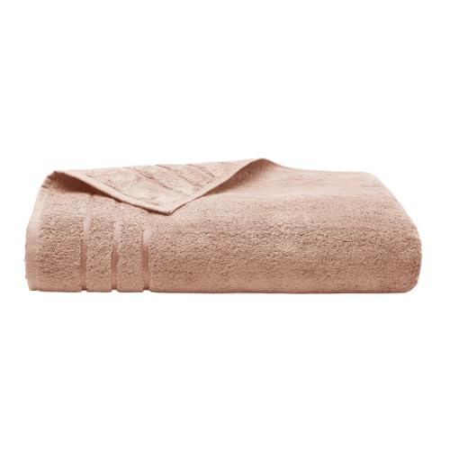 Cariloha Resort Bath Sheet - Soft Bamboo Viscose - Blush - 40" x 70" | Extra Large, Plush Quick Dry Towel with Turkish Cotton, Highly Absorbent Oversized Bathroom Towel, Odor Resistant - color: Blush