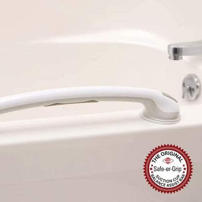 Changing Lifestyles Safe-er-Grip 24" Balance Assist Bar, White - color: White/Grey, size: 24 inch (Pack of 1)