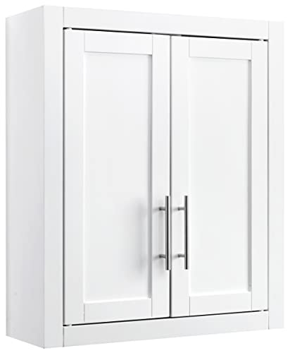 Crosley Furniture Savannah Wall Mounted Bathroom Storage Medicine Cabinet with Shelves, White - color: White, style: Wall Cabinet