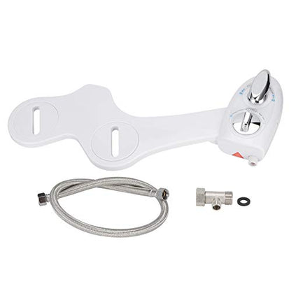 Non-Electric Mechanical Bidet Toilet Seat Adjustable Fresh Water Spray Attachment Toilet Seat