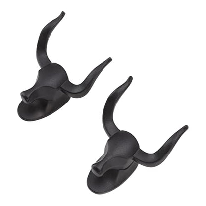 2 Pcs Heavy Duty Wall Mount Hooks Towel Robe Hook Punch Free Clothes Coat Hooks for Bathroom Bedroom Kitchen