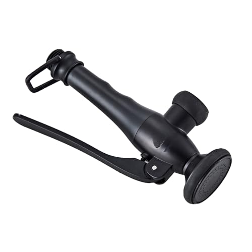 Pull Down Kitchen Faucet Replacement Head, Spray Head with Stream & Spray Functions, High-Pressure Anti-Clog Nozzle, Easy Install, Matte Black, Fits Most Kitchen Faucets - color: Commercial Style Spray Head - Matte Black