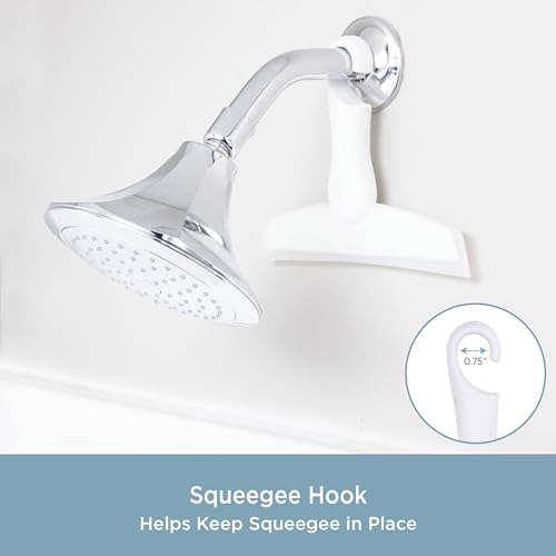 Kenney® Easy Hang Shower Squeegee, White