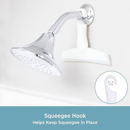 Kenney® Easy Hang Shower Squeegee, White