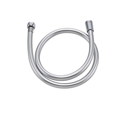 39 Inches Short PVC Shower Hose Replacement Silver | High Pressure Showerhead Hoses Extra Long,Used In Spray Bidet,Bathing,Toilet.Heavy Duty Shower Hose Replacement Faucet Hoses - color: Silver, size: 39 In