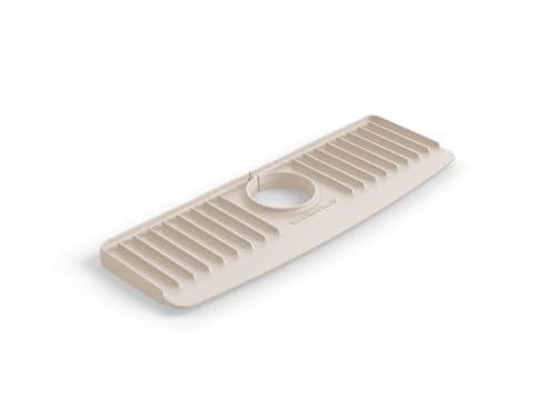 WeatherTech FaucetMat - Protect Your Kitchen & Bathroom Countertops - Tan/Sand - color: Tan, size: Single