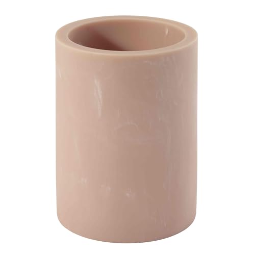 Nicole Miller - Tumbler, Resin Countertop Accessories, Dorm Room Essentials (Kendall Collection, Clay) - color: Clay, size: Tumbler