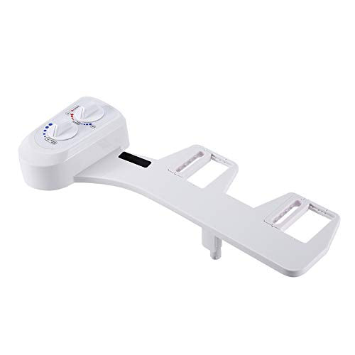 Smart Toilet Bidet Self Cleanup Single Nozzle Hot Cold Water Spray Non Electric Bidet Bathroom Toilet Seat