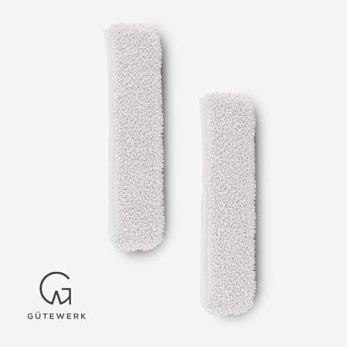 2× Microfibre Cloths – Accessory for 11" Squeegee – Lint-Free, Streak-Free Cleaning for Car, Home, Kitchen, Windows & Glass – Cloths Only, Squeegee NOT Included