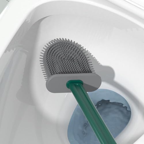 Toilet Brush and Plunger Set,3 in 1 Toilet Plunger and Brush Set,Toilet Bowl Brush and Plunger Set for Bathroom Cleaning,Bathroom Cleaning Tools,Toilet Brush Plunger Combo Bathroom Supplies (White) - color: White