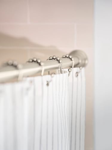 Moen CSR2169BNTriva Adjustable 48 to 72-Inch Curved Shower Curtain Rod
