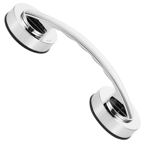 Amosfun Suction Grab Bar for Bathtubs and Showers Bathroom Bath Handrails Easy Install Suction Cup Door Handle 7.71 x 2.36 x 1.96 Inch