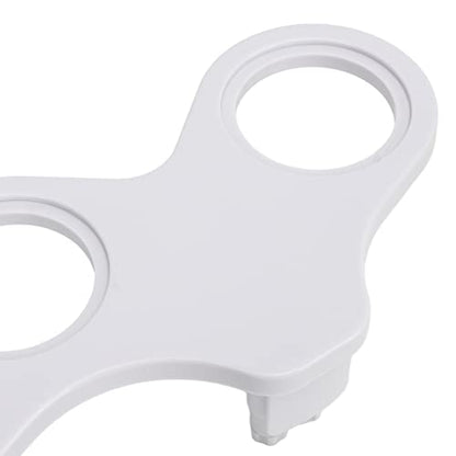 Fdit Bidet Toilet Attachment Dual Nozzle Water Pressure Adjustable Self Cleaning Cold Water Spray No Tools Required for Personal