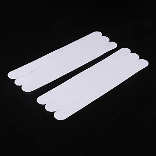 6pcs 20x2cm Anti Non Slip Bath Mat Grip Stickers Shower Strips Flooring Anti Strips for Floor Roll Bathtub for Textured Tub Bathroom for Toilet Bathtub Sticker Wall Decor