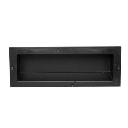 Tile Redi USA Niche Single Recessed Shower Shelf – Black, One Inner Shelf, 16-Inch Width x 6-Inch Height x 4-Inch Depth (RN166S-BI) - size: 6" H x 16" W (1 Shelf)