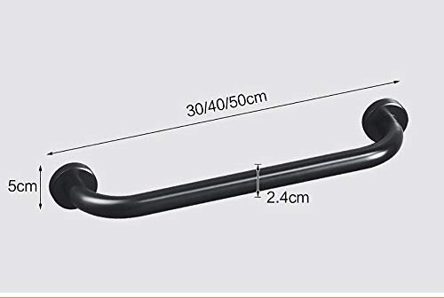 Bathroom Grab Bars Rail Support Hand Rails, Stainless Steel Matte Grab Bar,Bathroom Safety Handle,Toilet Elderly Disabled Portable Freestanding Support Grab Rails - size: 50cm