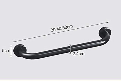 Bathroom Grab Bars Rail Support Hand Rails, Stainless Steel Matte Grab Bar,Bathroom Safety Handle,Toilet Elderly Disabled Portable Freestanding Support Grab Rails - size: 40cm