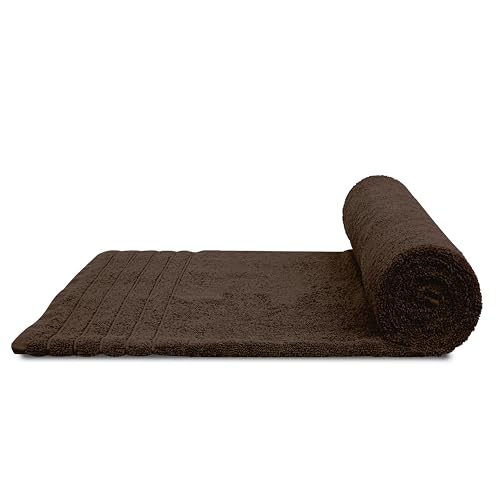 2 Piece Extra Large Bath Sheets 35 x 70 Inches, Brown | 100% Cotton, Larger & Lighter Weight, Quicker to Dry, Super Soft & Absorbent, Oversized Bath Towels - color: Brown